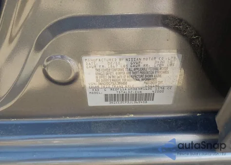 2018 Nissan Versa Note S/Sr/Sv z USA, uszkodzony, nr VIN 3N1CE2CP3JL365458